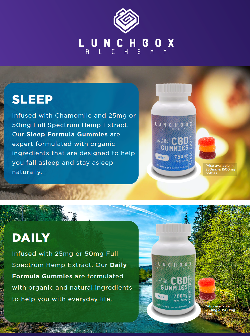 Lunchbox Alchemy Gummies CBD Products Sauk City, Spring Green